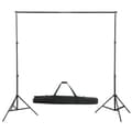 Miniatyrbild 10 av 10: vidaXL Fotostudio med lampor och bakgrund