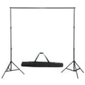 Miniatyrbild 8 av 10: vidaXL Fotostudio med lampor, bakgrund och reflexskärm