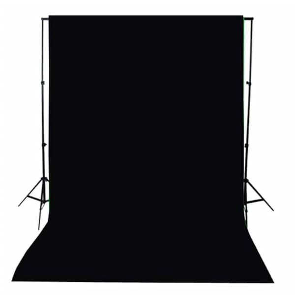 vidaXL fotostudiesæt med lampesæt og baggrund