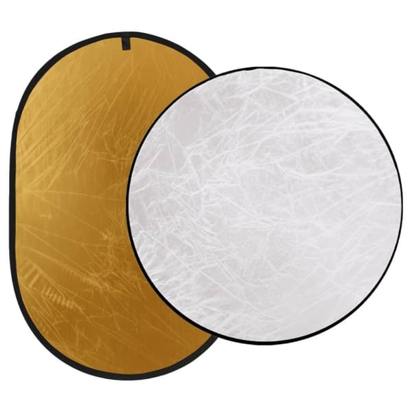vidaXL fotostudiesæt med lampesæt og reflektor