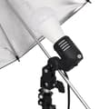 Miniatyrbillede 7 af 10: vidaXL fotostudiesæt med lampesæt + baggrund og reflektor