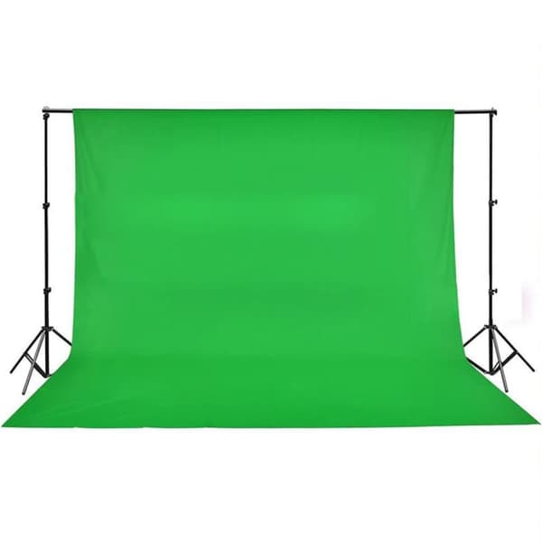 vidaXL fotostudiesæt med lampesæt + baggrund og reflektor