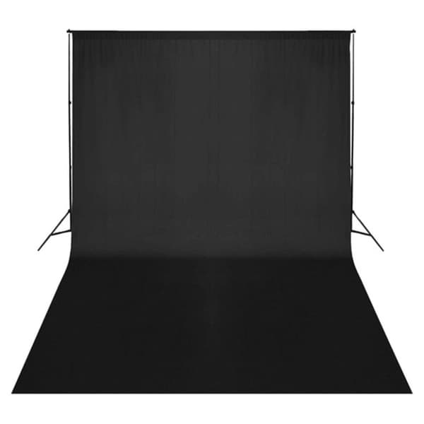 vidaXL fotostudiesæt med lampesæt og baggrund