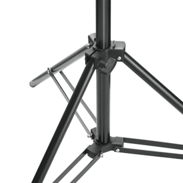 vidaXL fotostudiesæt med lampesæt + baggrund og reflektor