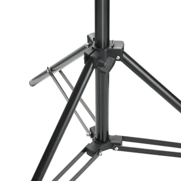 vidaXL fotostudiesæt med lampesæt + baggrund og reflektor