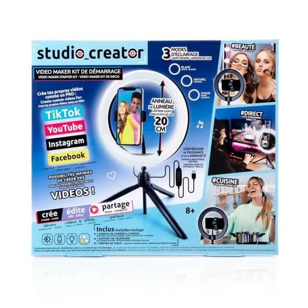 Influencer Box - Starter Kit - Studio Creator - CANAL TOYS