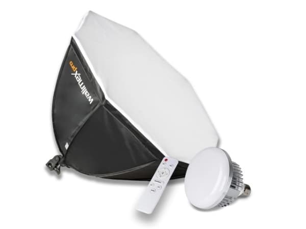 Walimex Pro LED, 45 W, 1 ampuller, LED, 50000 timer, Kjølig hvit, 4500 lm