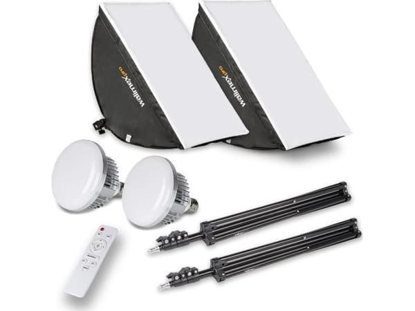 walimex pro LED 60W Softbox 40x60cm bicolor sett 2