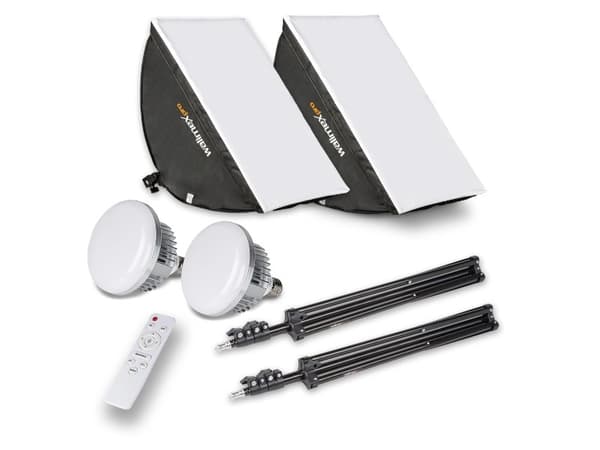 walimex pro LED 60W Softbox 40x60cm bicolor sett 2