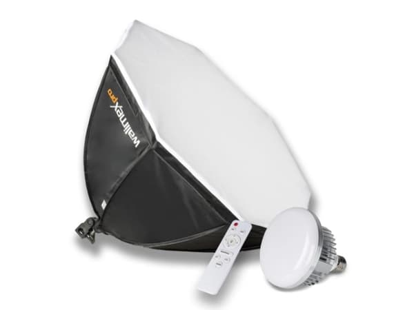 Walimex Pro LED, 60 W, 1 lamppu(a), LED, 50000 h, Viileä valkoinen, Lämmin valkoinen, 60 W