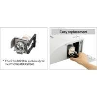 Panasonic ET LAC200 - Projektorlampe - UHM - 240 Watt - til PT CW240E, CW240U, CW241R (ET-LAC200)