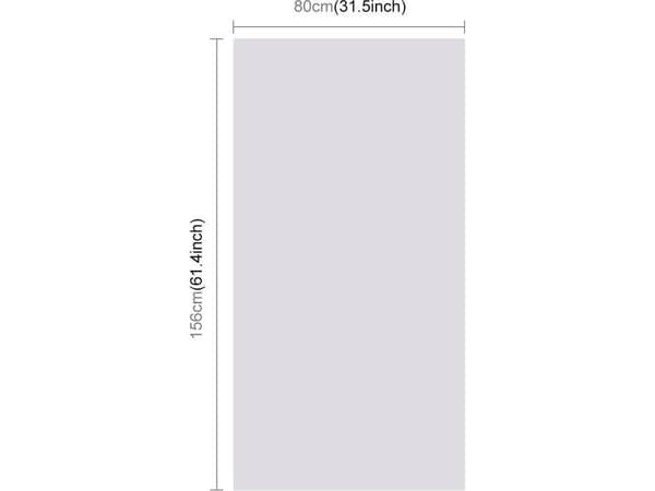 Puluz PU5321W, Vit, Polyvinylklorid (PVC), Monokromatiskt, 800 mm, 1560 mm