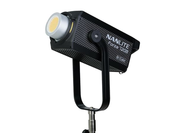 Nanlite Forza 720B Bicolor LED, LED, Valkoinen, 2700 K, 6500 K, Musta, 228 mm