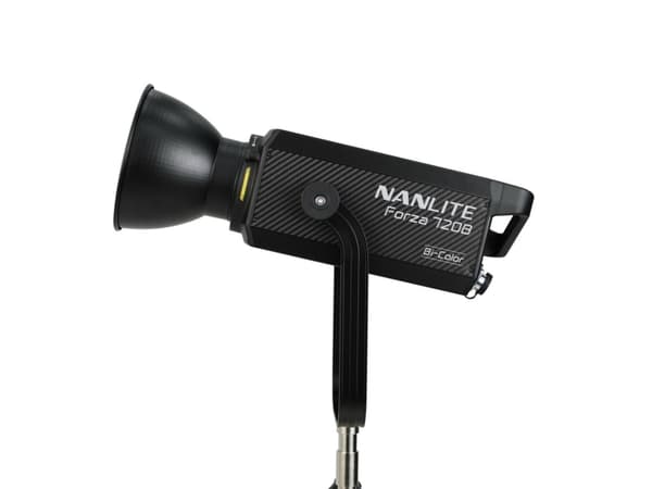 Nanlite Forza 720B Bicolor LED, LED, Valkoinen, 2700 K, 6500 K, Musta, 228 mm