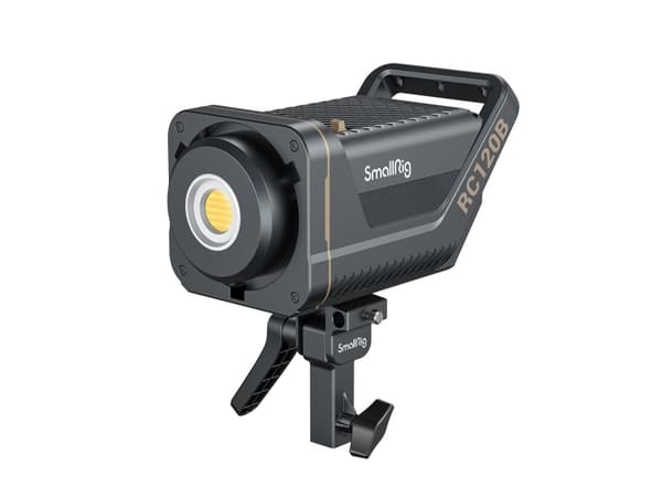 SmallRig RC120B, LED, Viileä valkoinen, Lämmin valkoinen, 2700 K, 6500 K, Musta, Harmaa, Alumiini, Muovi