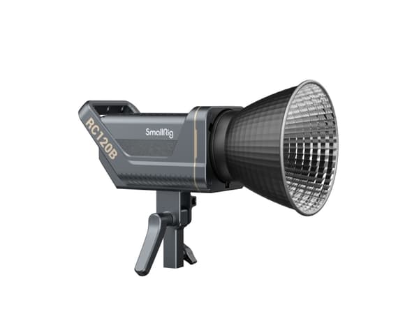SmallRig RC120B, LED, Viileä valkoinen, Lämmin valkoinen, 2700 K, 6500 K, Musta, Harmaa, Alumiini, Muovi