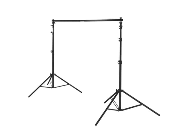 Hama 00021202, Fotobakgrundstativ, Svart, Gjuten aluminium, 2,95 m, 1580 mm, 5,3 kg