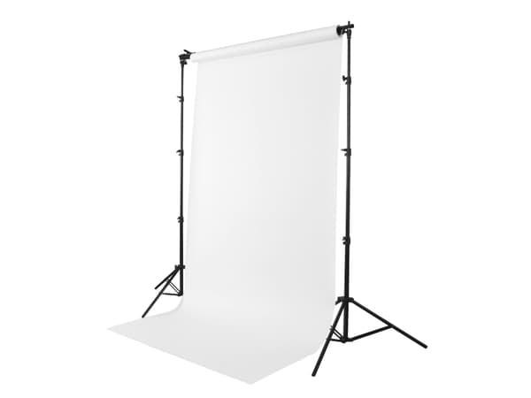 Hama 00021202, Fotobakgrundstativ, Svart, Gjuten aluminium, 2,95 m, 1580 mm, 5,3 kg