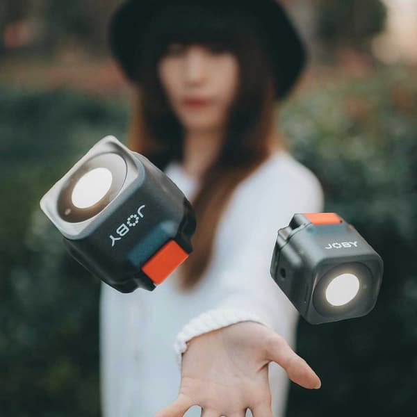 Joby Salama Beamo Mini Led Hopeinen