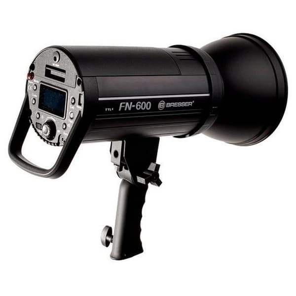 Bresser Studio Flash Fn-600 Studioblitz Canon Musta