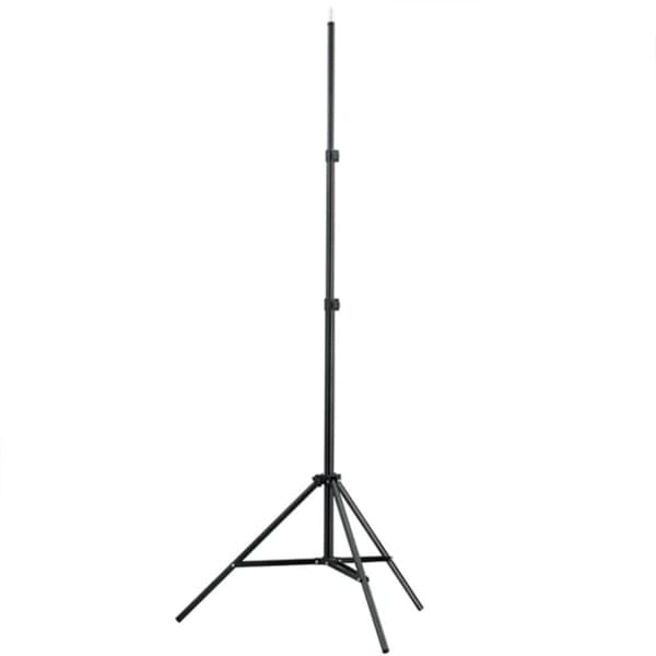 Fotostudio med lampor, bakgrund och reflexskärm
