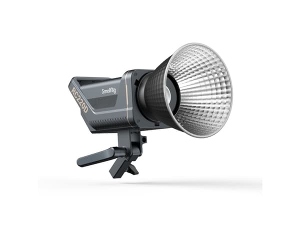 SmallRig RC 220D, LED, Dagsljus, 5600 K, Svart, Grå, Gjuten aluminium, Plast, 100 - 240 V