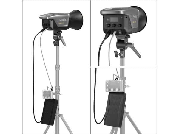 SmallRig RC 450B COB LED Video Light, 499,8 W, LED, Lämmin valkoinen, 2700 K, 6500 K, Musta