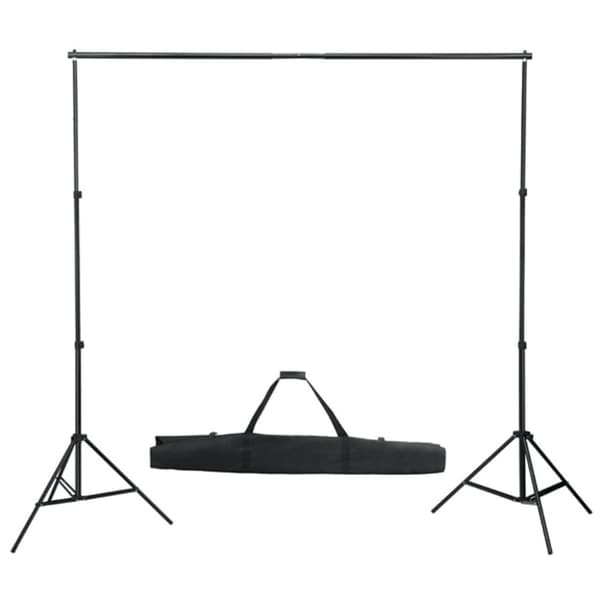 vidaXL fotostudiesæt med lampesæt og baggrund - Studielamper & blitz