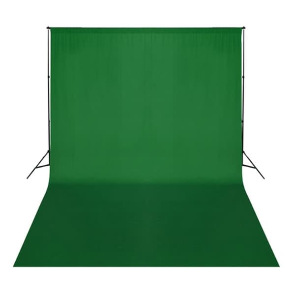 vidaXL fotostudiesæt med lampesæt og baggrund - Studielamper & blitz