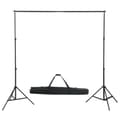 Miniatyrbillede 8 af 11: Studielamper & blitz - Living fotostudieudstyr med baggrund, lamper og paraplyer