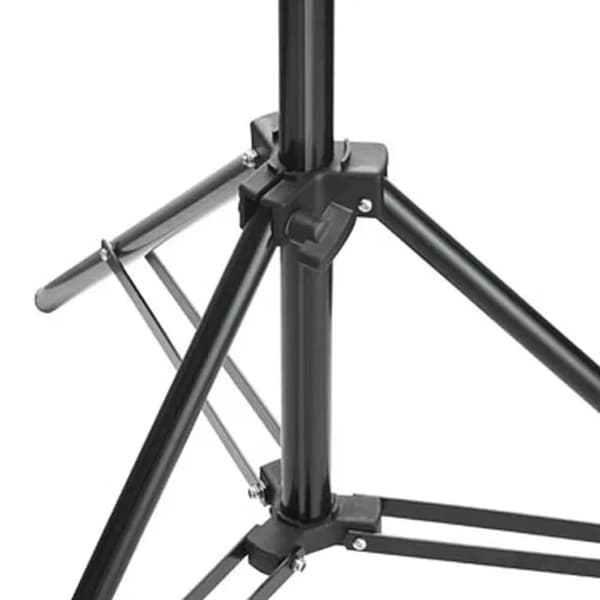 Fotostudiesæt med baggrund, lamper og paraplyer - Studieudstyr - Studiebelysning - Home & Living