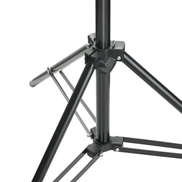 Fotostudiesæt med baggrund, lamper og paraplyer - Studieudstyr - Studiebelysning - Home & Living