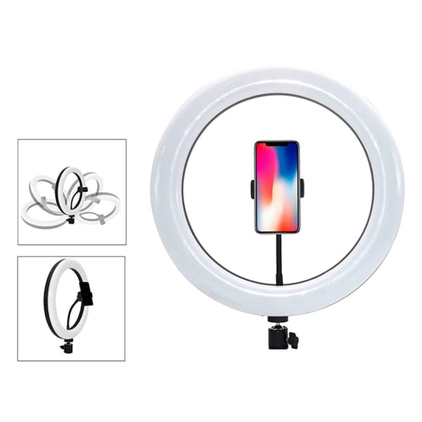 Snapsy Ring Light 10" -Kuvausvalo (160cm)