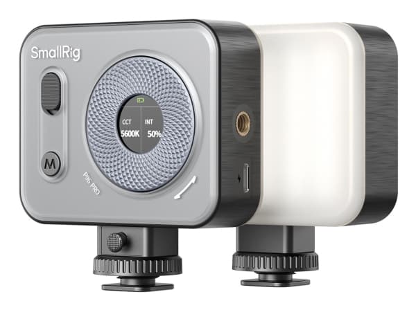 SmallRig Vibe P96 Pro mini LED Video Light, 5 W, LED, Varmvitt, 1160 lx, 2500 K, 6500 K