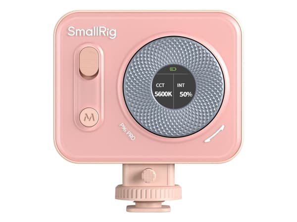 SmallRig Vibe P96 Pro mini LED Video Light, 5 W, LED, Warm white, 1160 lx, 2500 K, 6500 K