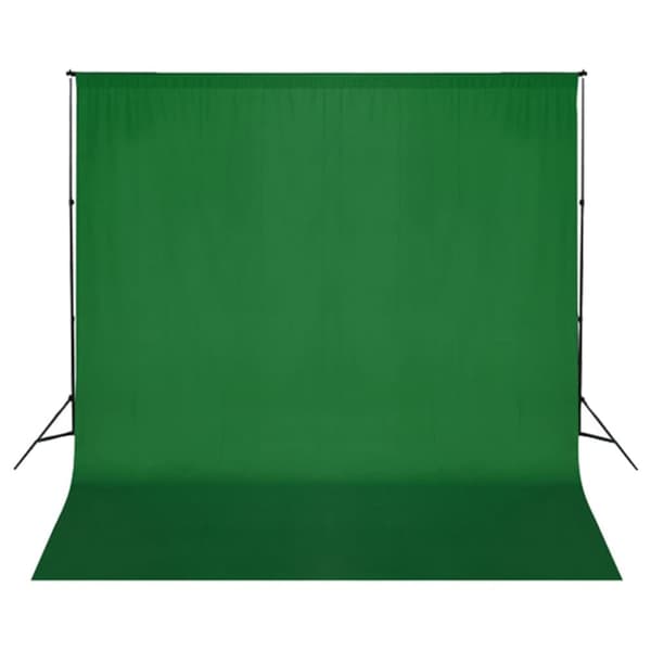 Fotostudio med lampor, bakgrund och reflexskärm