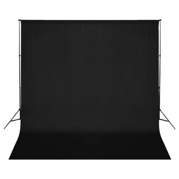 Fotostudio med lampor, bakgrund och reflexskärm