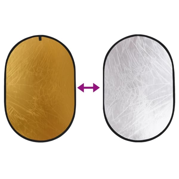 fotostudiesæt med fotolampesæt + fotobaggrund og reflektor
