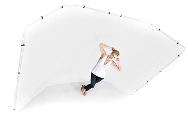Lastolite LL LB7623, Gjuten aluminium, Svart, Vit, Gjuten aluminium, Tyg, Textil, Monokromatiskt, Panorama, LL LB7627, CE