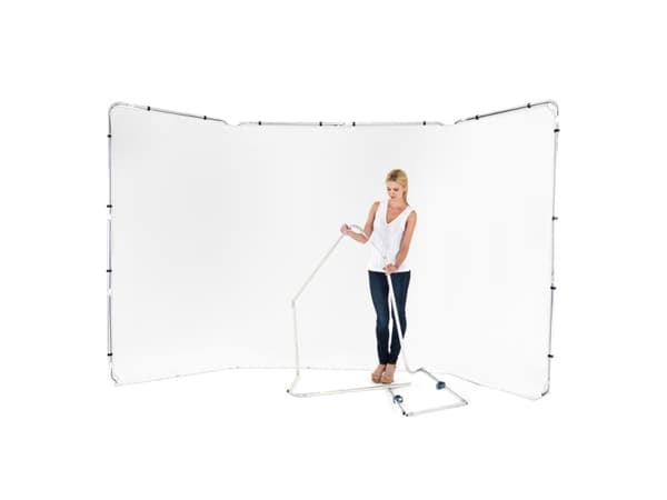 Lastolite LL LB7623, Gjuten aluminium, Svart, Vit, Gjuten aluminium, Tyg, Textil, Monokromatiskt, Panorama, LL LB7627, CE