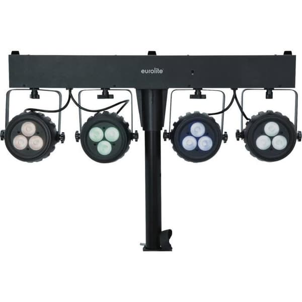Projektor PAR LED - Eurolite - KLS-120 - 12 LED COB - RGBW - Svart