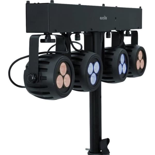 Projektor PAR LED - Eurolite - KLS-120 - 12 LED COB - RGBW - Svart