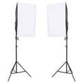 Miniatyrbild 2 av 2: Fotostudio med lampor, bakgrund och reflexskärm