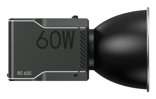 SmallRig RC 60C RGB LED Video Light, LED, Varm hvit, 2500 K, 10000 K, Sort, Polykarbonat