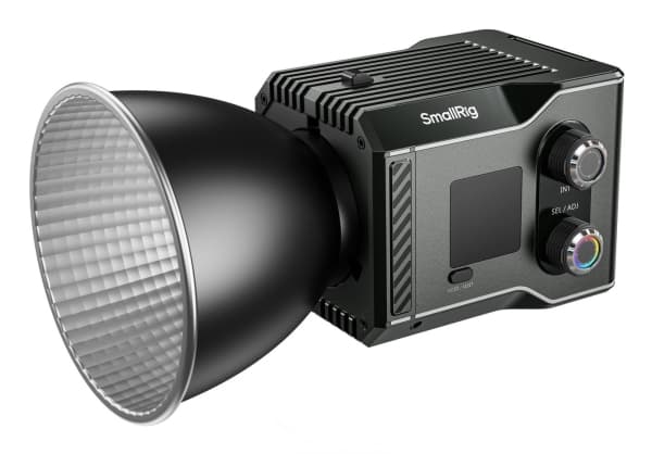 SmallRig RC 60C RGB LED Video Light, LED, Varm hvit, 2500 K, 10000 K, Sort, Polykarbonat