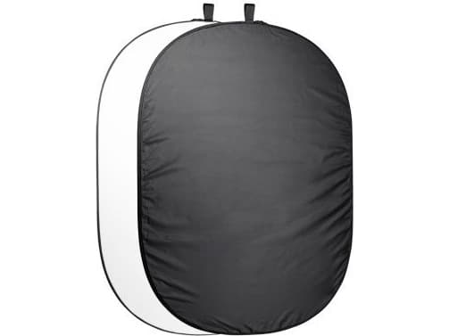 Walimex 20755, Sort, Hvit, Bomull, Metall, Monokromatisk, 2300 mm, 2000 mm, 3,1 kg