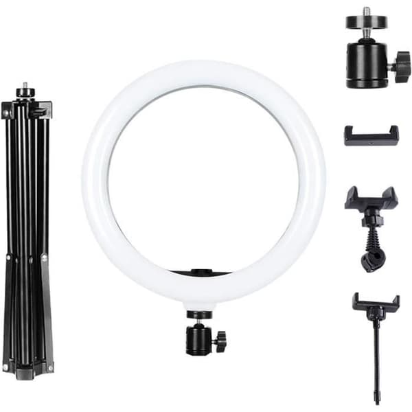 LED-ringljus 10 tum med stativ Bolwins