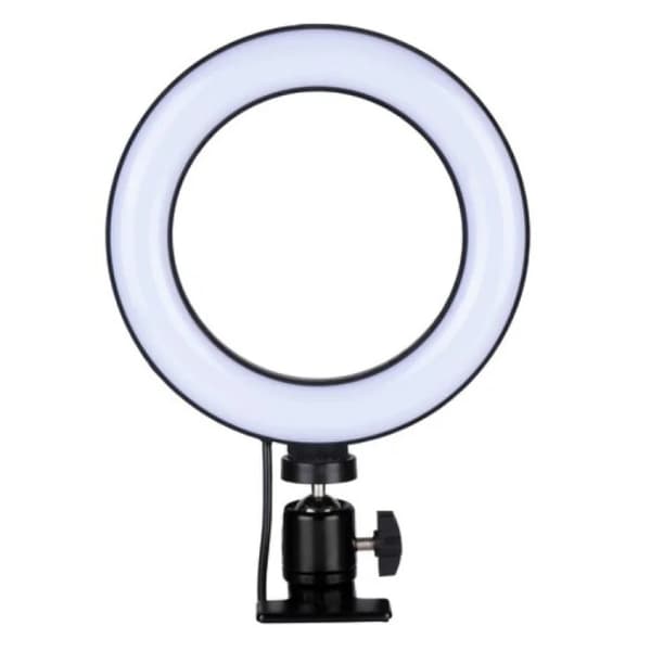 Selfie-lampa med Clip-On - RGB ringlight