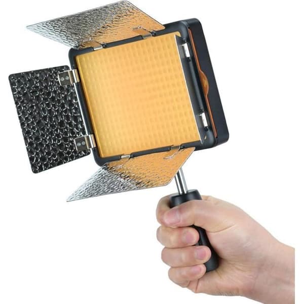 Godox LED-belysning med blixtfunktion LF308 tvåfärgad