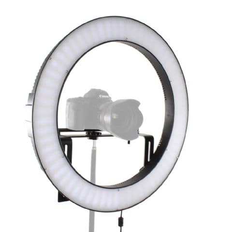 Falcon Eyes Bi-Color LED Ring Lamp Dimmable DVR-512DVC on 230V